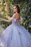 Juliet JT1448J Off the Shoulder A-Line Poofy Quinceanera Ball Gown