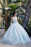 Juliet JT1449J Poofy Strapless Sweetheart Quinceanera Gown Includes Cape