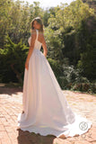 Nox Anabel JW981 Long Sleeveless Corset A-Line Wedding Ball Gown