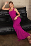 Astee T3000 Classic Modest Fitted Gown with Back Leg Slit