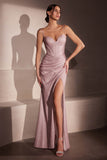 Ladivine Amoris T707 Dress Strapless A-Line Bridesmaid Gown