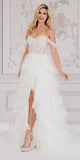 Amelia Couture TM1012 Dress - White
