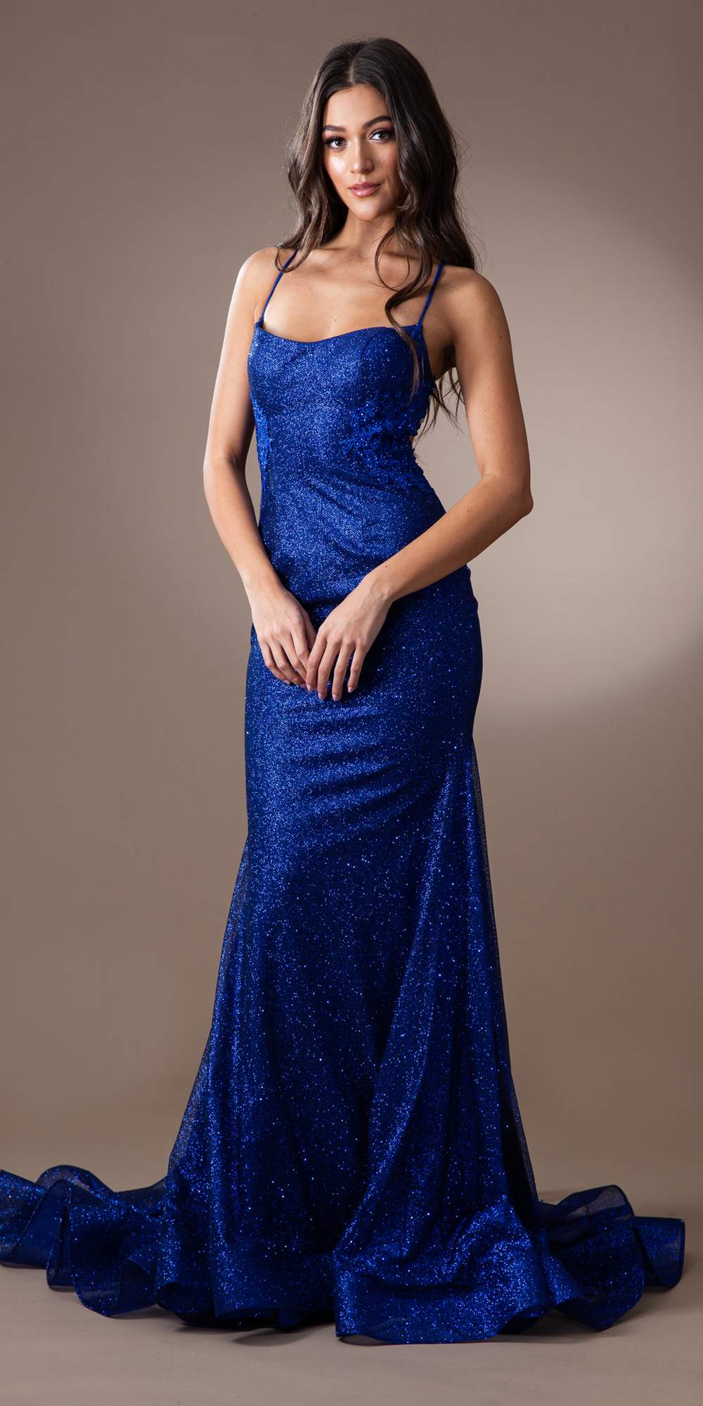 Amelia Couture TM1014 Dress - Royal Blue