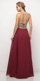 Cinderella Divine UJ0120 - burgundy/gold