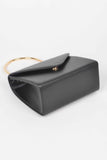 Vegan Metal Handle Bag