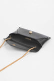 Enamel Envelope Clutch