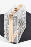Transparent Plastic Case Clutch