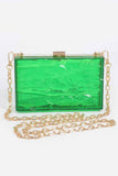 Transparent Plastic Case Clutch