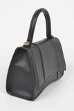 Faux Leather Top Handle Bag