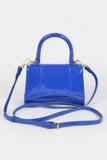 Enamel Top Handle Bag