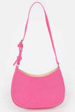 Elegant Hot Fix Shoulder Bag - Women's Accessory