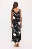 Print Bns Tank Long Dress