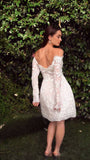 Ladivine WL021 Bridal Party Dress Short Off the Shoulder