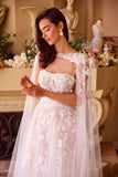Andrea & Leo WL030 A-Line Wedding Gown