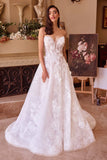 Ladivine WL034 Wedding Dress Lace A-Line Ball Gown