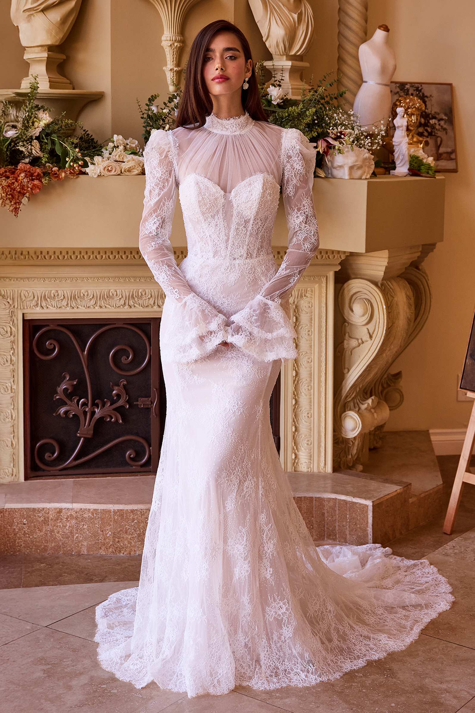 Andrea & Leo WL042 Dress Versatile Fitted Lace Bridal Gown