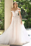 Andrea & Leo WL057 Wedding A-line Gown Off Shoulder