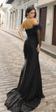 Nox Anabel Y1473 Long Strapless Single Sheer Sleeve Formal Gown