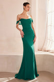 Ladivine Amoris T705 Off Shoulder Fitted Bridesmaid Gown
