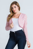 La Scala 10880 Long Sleeve Lace Jacket