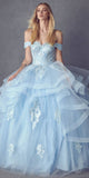 Juliet 1432 Dress - Bahama Blue