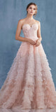 Andrea & Leo A0767 Dress - Blush