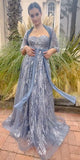 Andrea & Leo A1174 Dress - Smokey Blue