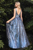 Cinderella Divine J812 Dress - Smokey Blue