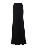 SK20 - Black Sheath Skirt Long ITY Stretch