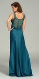 ON SPECIAL LIMITED STOCK - Formal Floor Length Satin Green Dress Elegant Red Carpet