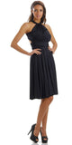 Short Convertible Jersey Dress Black 20 Different Looks
