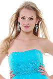 CLEARANCE - Cinderella Divine 414 Short A-Line Tulle Dress (Size 8)