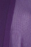 Purple Sheer Bolero Jacket Chiffon 3/4 Length Sleeve Bolero Zoom
