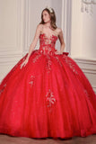Ladivine 15726 Strapless Sweetheart Quinceanera Ball Gown