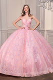 Ladivine 15732 Fairytale Strapless Sweetheart Cinderella Quinceanera Ball Gown