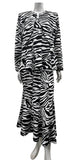 Hosanna Design 5510 Plus Size 3-Piece Modest Tea Length Dress Set