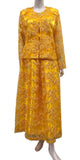 Hosanna 5519 Modest 3-Piece Set Tea Length Embroidered Lace Dress