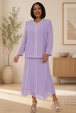Hosanna 5533 Modest 3-Piece Outfit Set Ankle Length