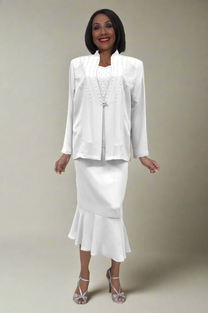 Hosanna 5558 Modest 3-Piece Outfit Set Ankle Length