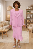 Hosanna 5560 Modest 3-Piece Outfit Set Ankle Length