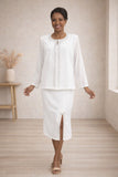 Hosanna 5566 Modest 3-Piece Outfit Set Ankle Length