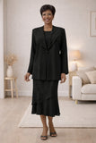 Hosanna 5567 Modest 3-Piece Outfit Set Ankle Length