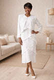 CLEARANCE - Hosanna 5575 Modest 3-Piece Outfit Set Ankle Length (Size XL)