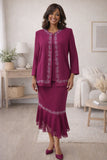 Hosanna 5576 Modest 3-Piece Outfit Set Ankle Length