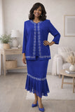 Hosanna 5576 Modest 3-Piece Outfit Set Ankle Length