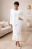 Hosanna 5576 Modest 3-Piece Outfit Set Ankle Length