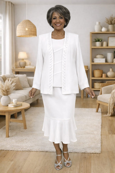 Hosanna 5577 Modest 3-Piece Outfit Set Ankle Length