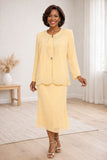 Hosanna 5581 Modest 3-Piece Outfit Set Ankle Length