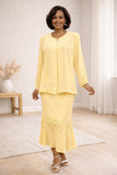 Hosanna 5582 Modest 3-Piece Outfit Set Ankle Length