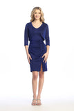 Celavie 6630-S Dress Knee Length Cocktail Includes Jacket